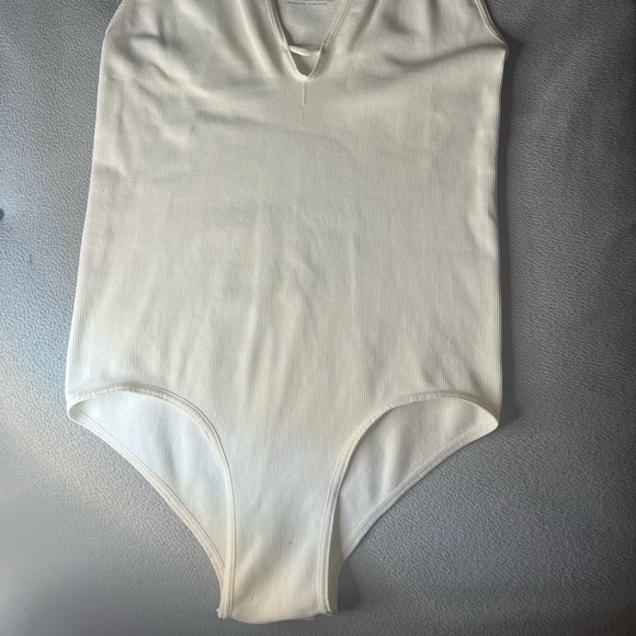 Free People Intimately White Cutout Bodysuit - Picture 3 of 4